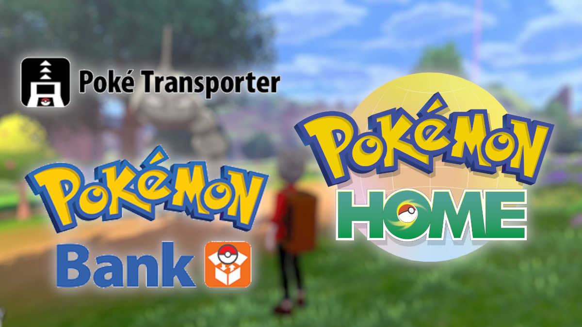 Cómo transferir Pokémon usando Pokémon Bank, Transporter y Home