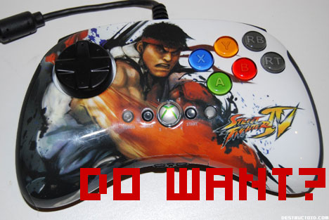 Street Fighter IV with Mad Catz Controller PC 