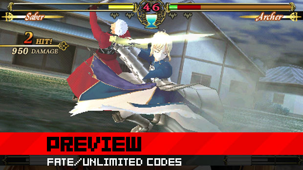 Fate/Unlimited Codes combo video, move lists and more – Destructoid