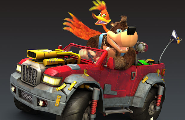 sonic and sega all stars racing banjo