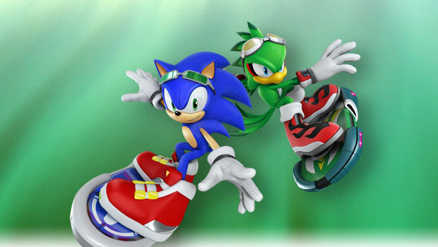  Sonic Free Riders - Xbox 360 : Sega of America Inc: Video Games