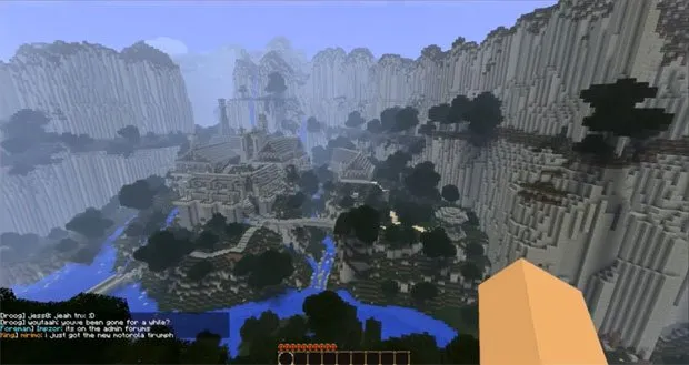 Mess of men make Middle-Earth in Minecraft – Destructoid