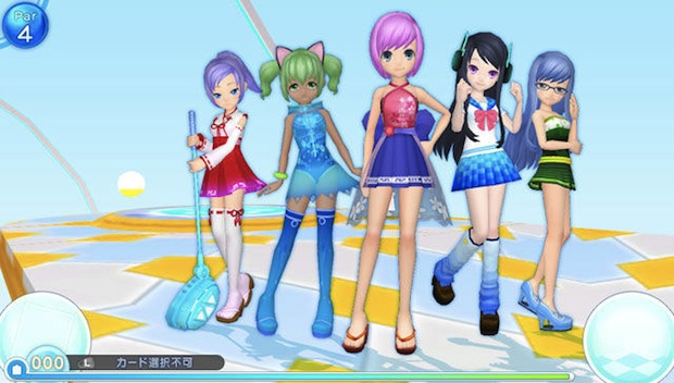 Sega's new Vita girl golf game is kind of strange – Destructoid