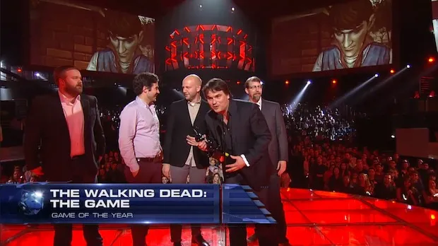 British Academy Games Awards in 2013 - The Walking Dead variant
