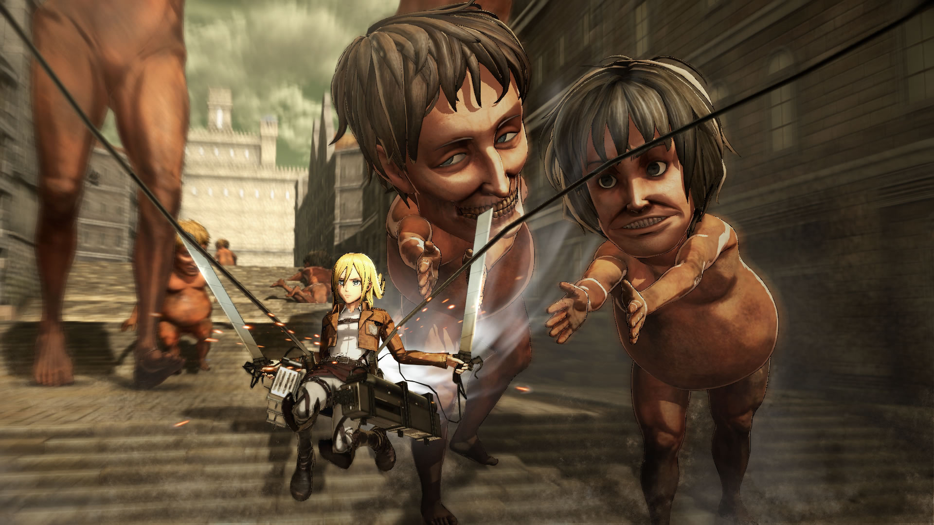 attack on titan tribute game not working