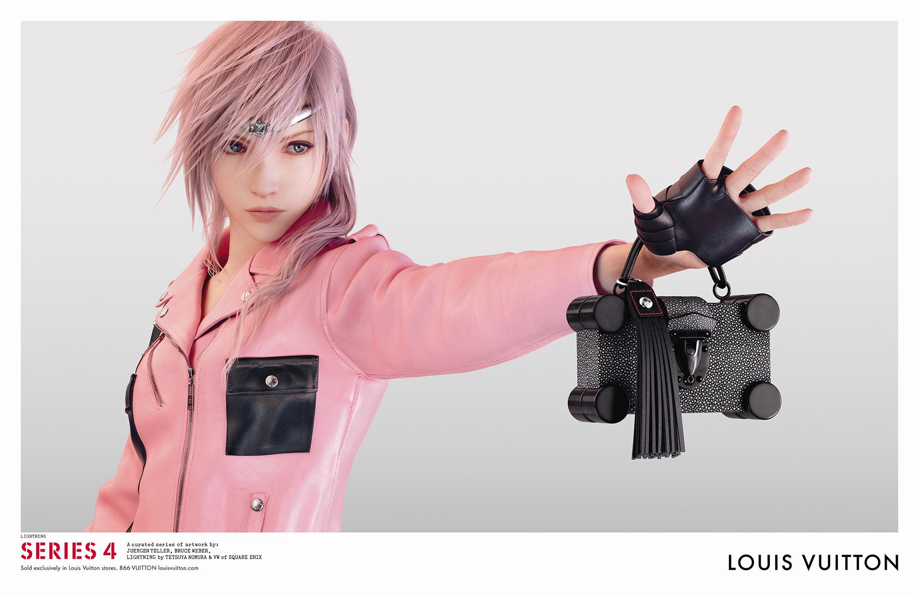 La nuova testimonial di Louis Vuitton è Lightning di Final Fantasy