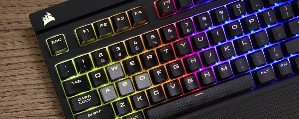Teclado STRAFE RGB Mechanical Gaming — CHERRY® MX SILENT