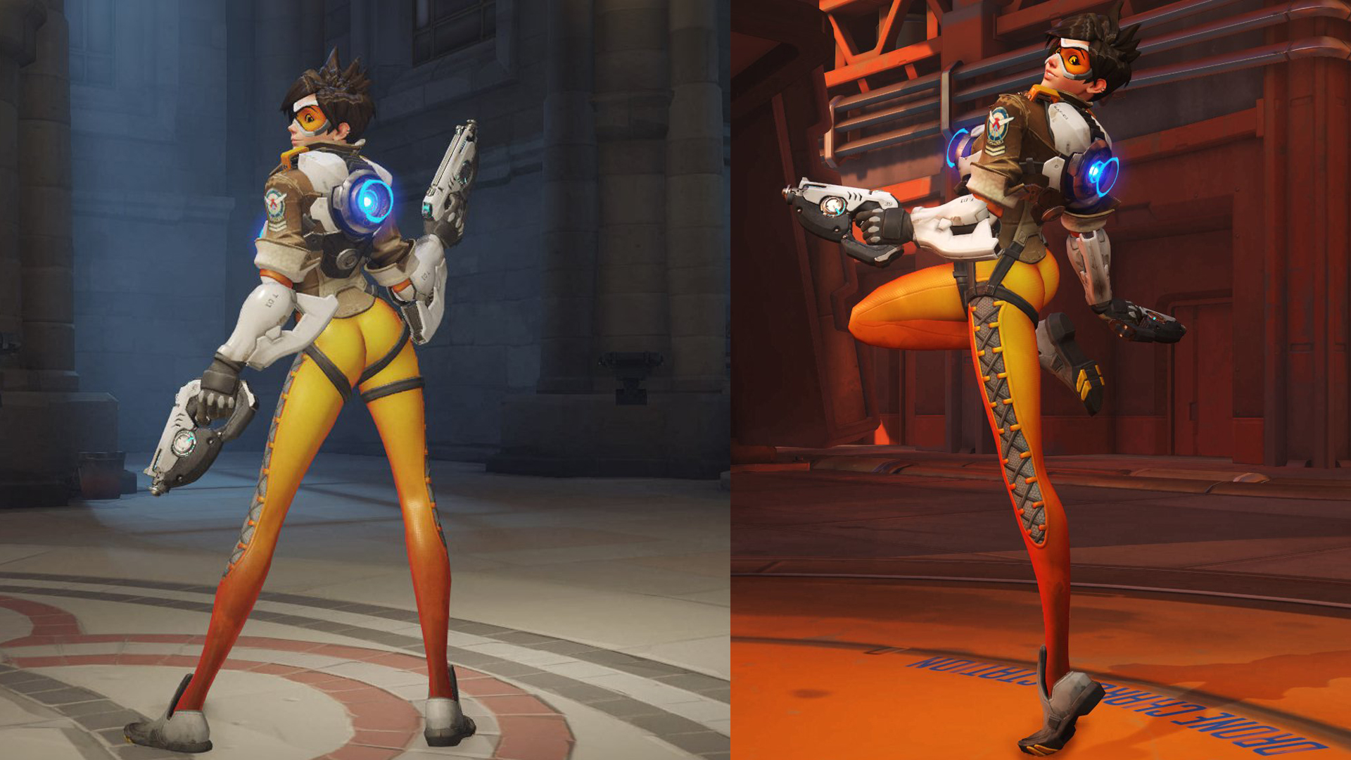 Tracer's butt