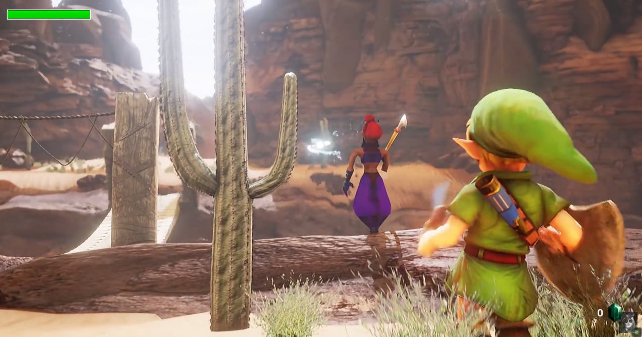 Zelda: Ocarina Of Time' Unreal Engine 5 Remake Is Stunning