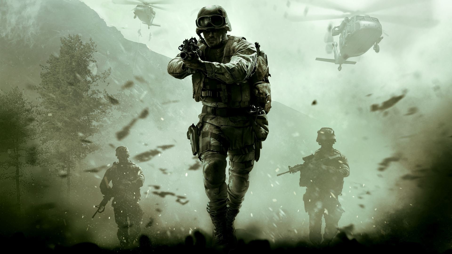 Can you play COD 4 campaign split-screen?