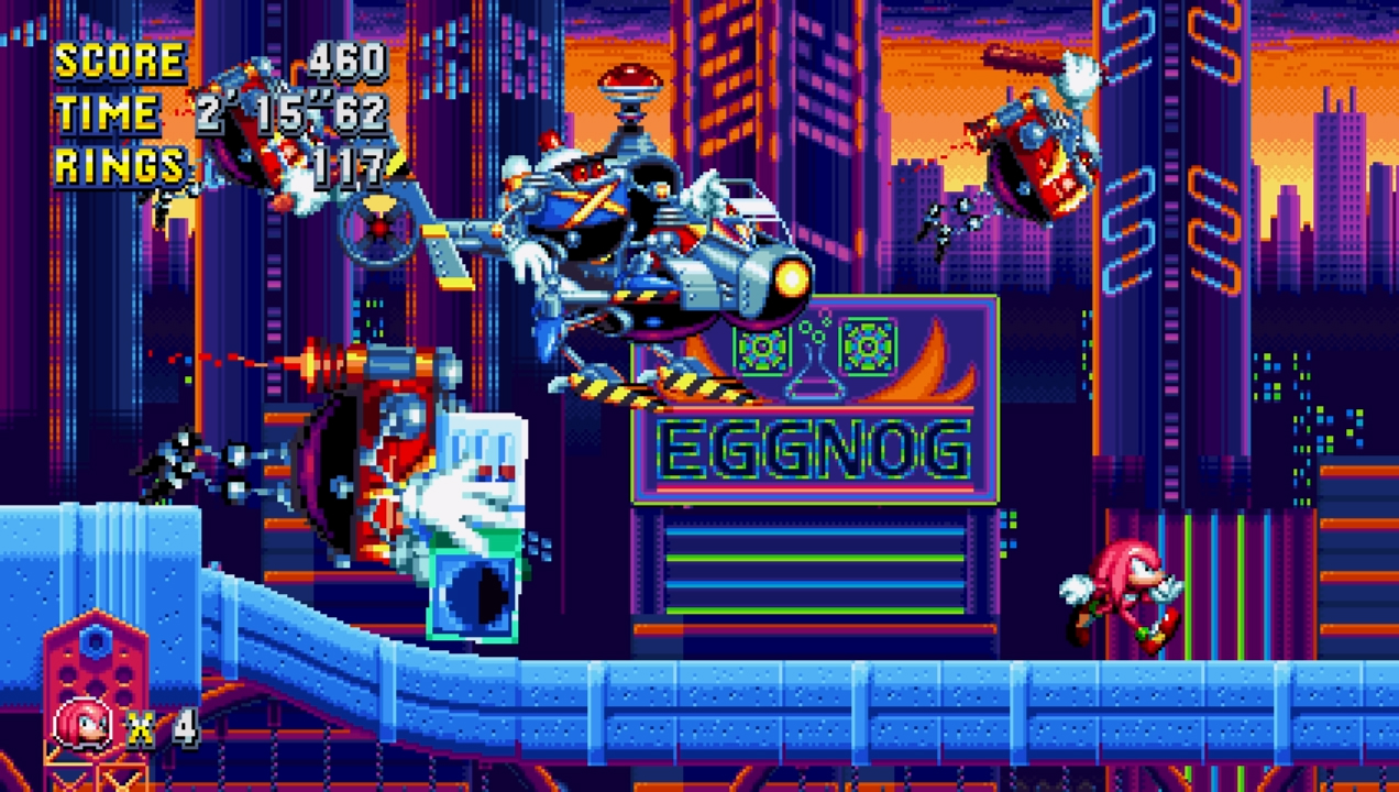 Sonic Mania - Special Stages, Bonus Stages, & Time Attack Shown