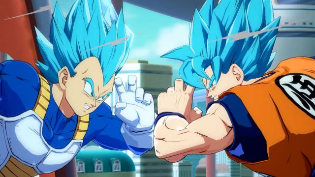 Watch Super Saiyan Blue Goku and Vegeta tear it up in Dragon Ball ...