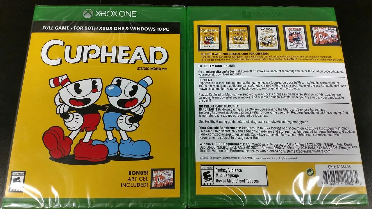 Диск игра Cuphead Xbox