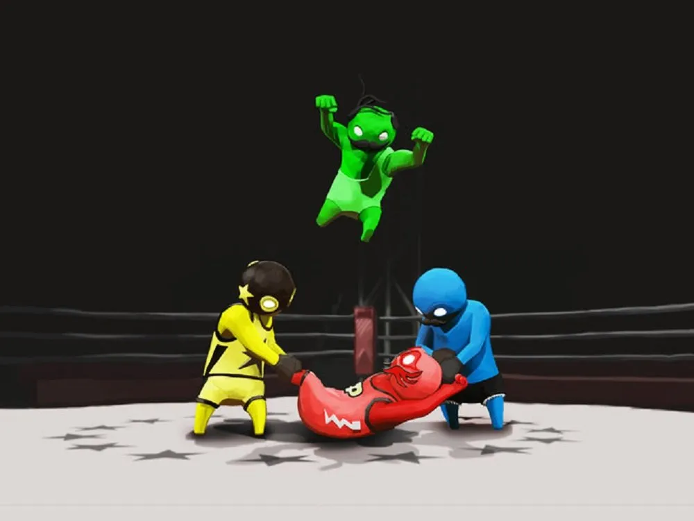 gang beasts how to play with friends