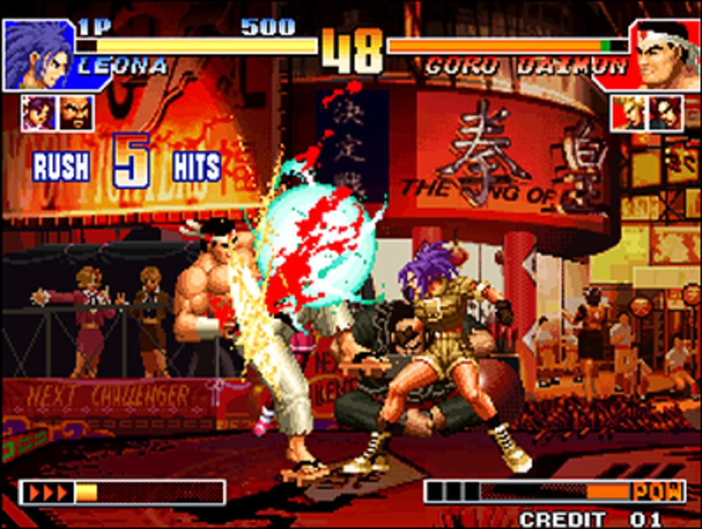 the king of fighter 97 games