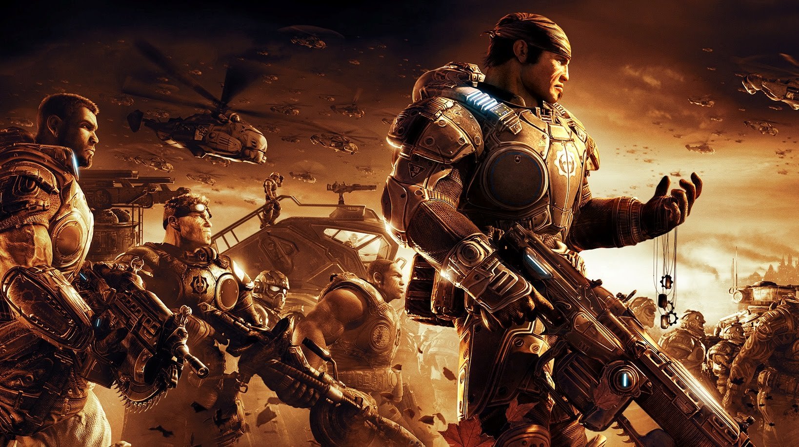 Gears of War 2 Xbox Series X vs Xbox 360 Comparison 
