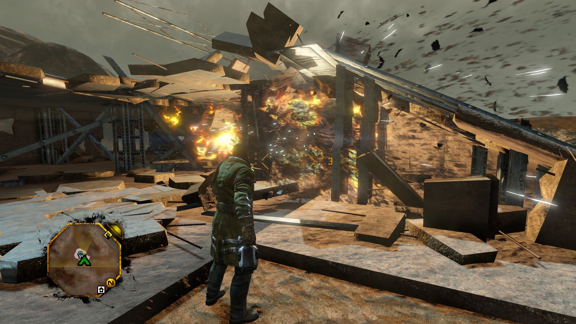 Red Faction Guerrilla Re-Mars-tered is perfectly fine on PC