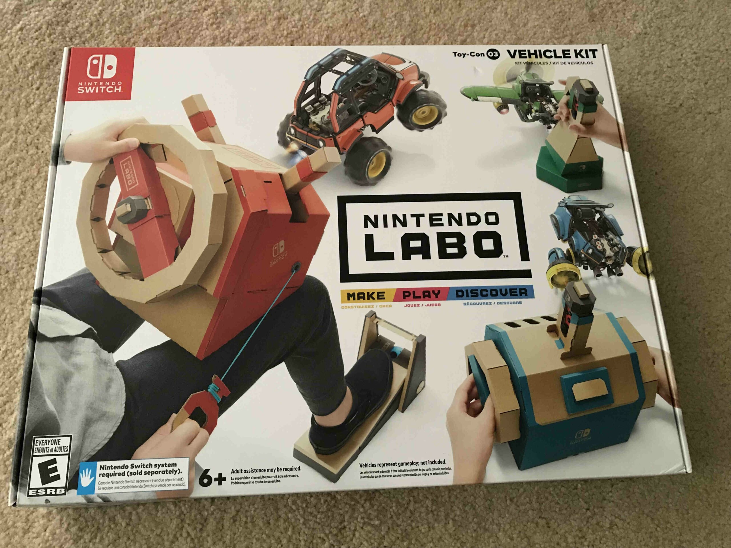 Nintendo's new Labo Vehicle Kit was more fun than I expected - CNET