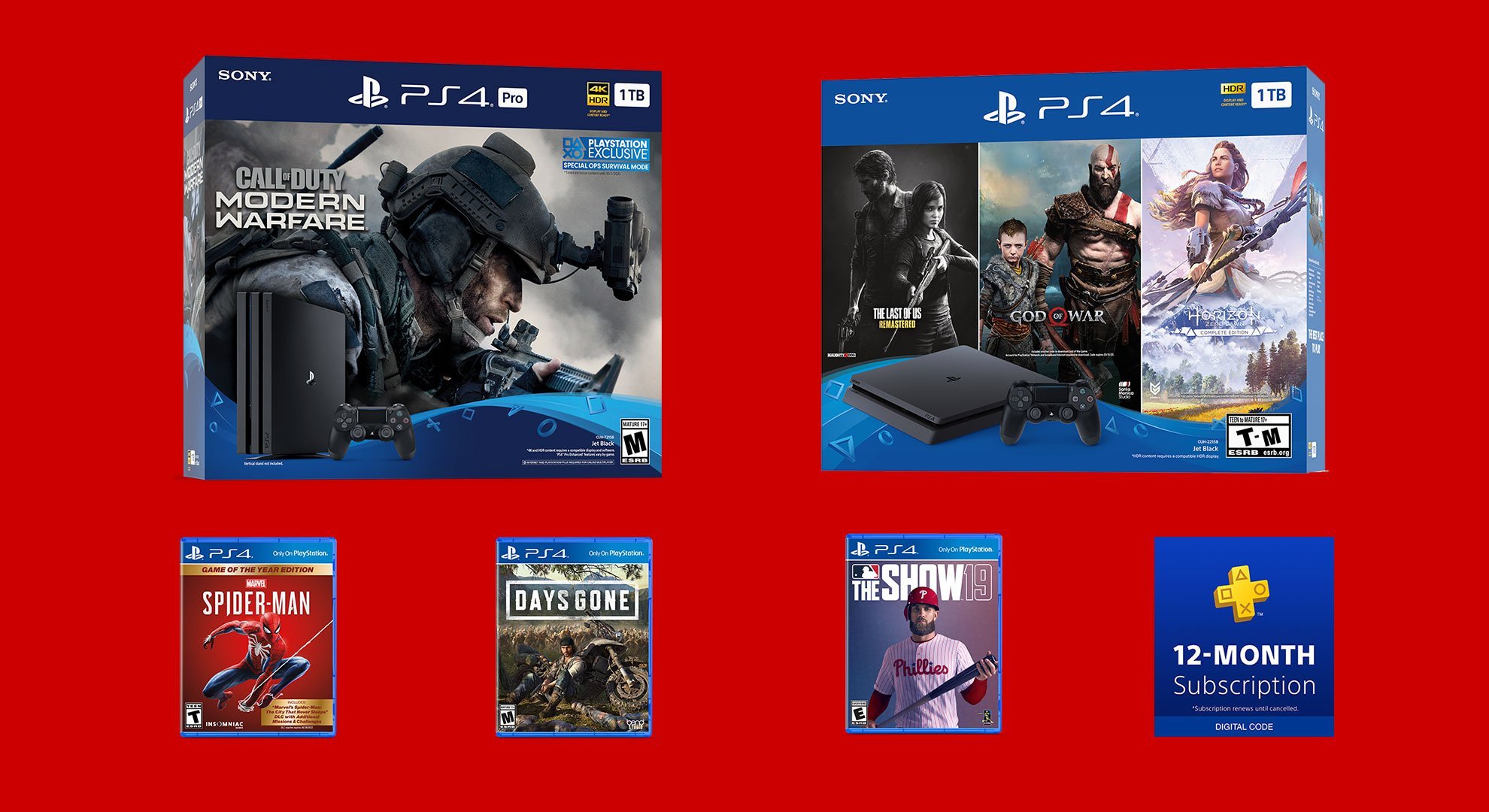 PlayStation PSN Black Friday sale now live: PS Plus 1-yr. $40, God