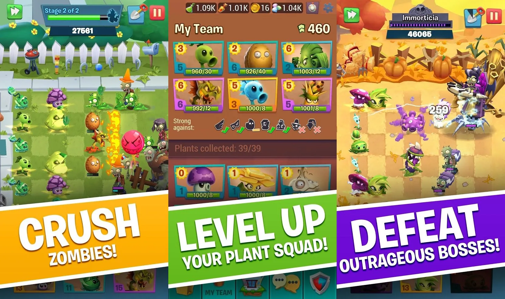 plants vs zombies 1 all plants