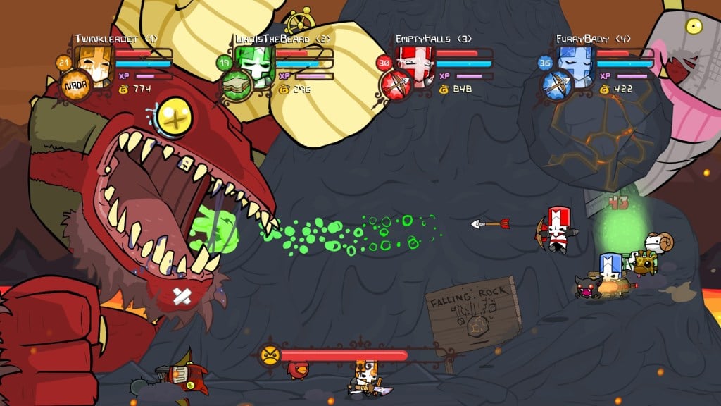 Castle Crashers and BattleBlock Theater are free to play for a week on ...