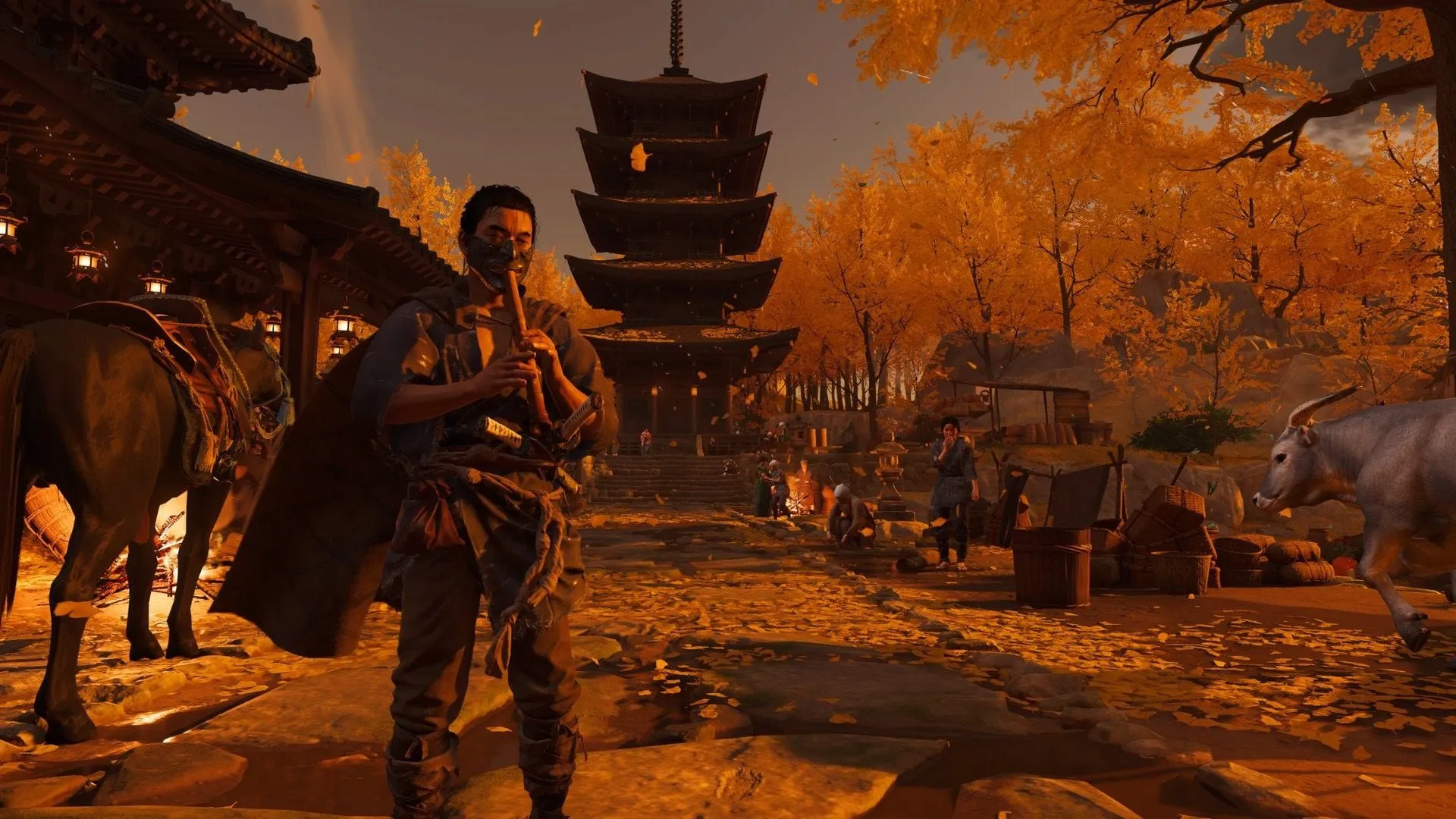 Ghost of Tsushima New Video Highlights Base PS4, PS4 Pro Differences