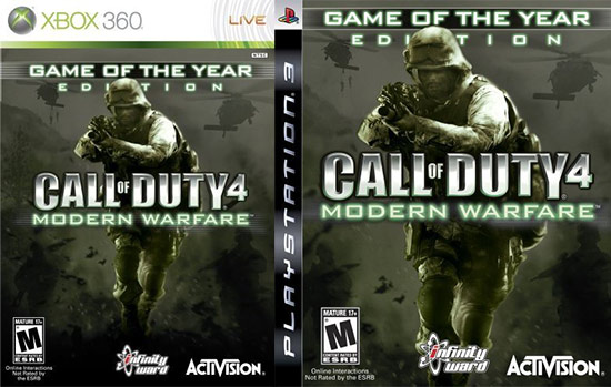 Call of Duty 4: Modern Warfare (Sony PlayStation 3, 2007) for sale