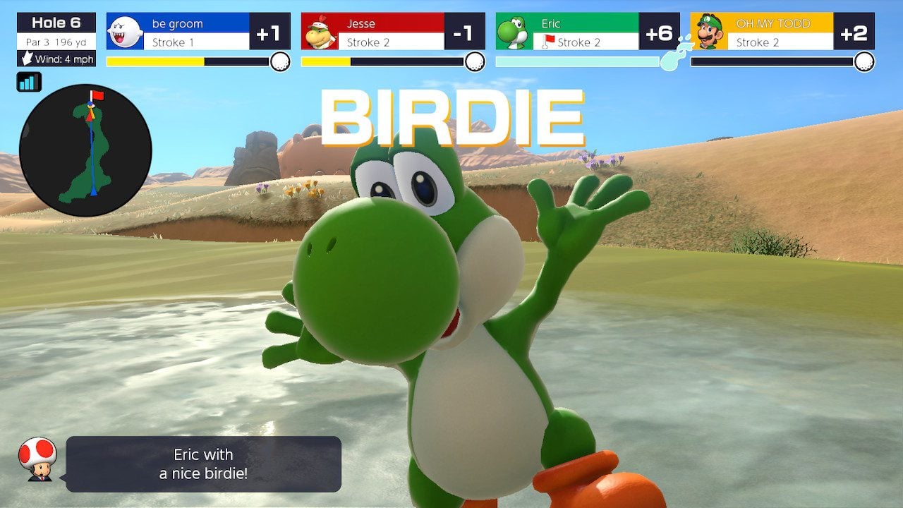 Mario Golf: Super Rush's Split-Screen Will Be Restricted To Two