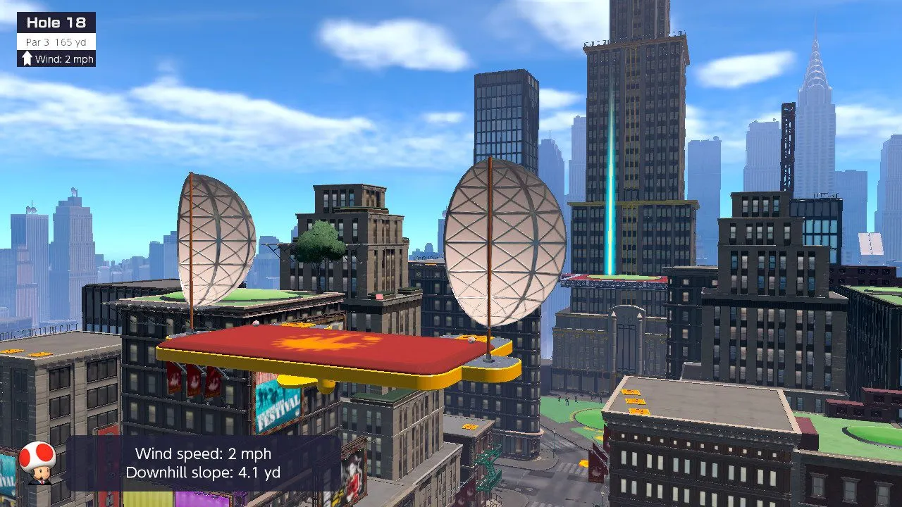 A view of the skyline in New Donk City