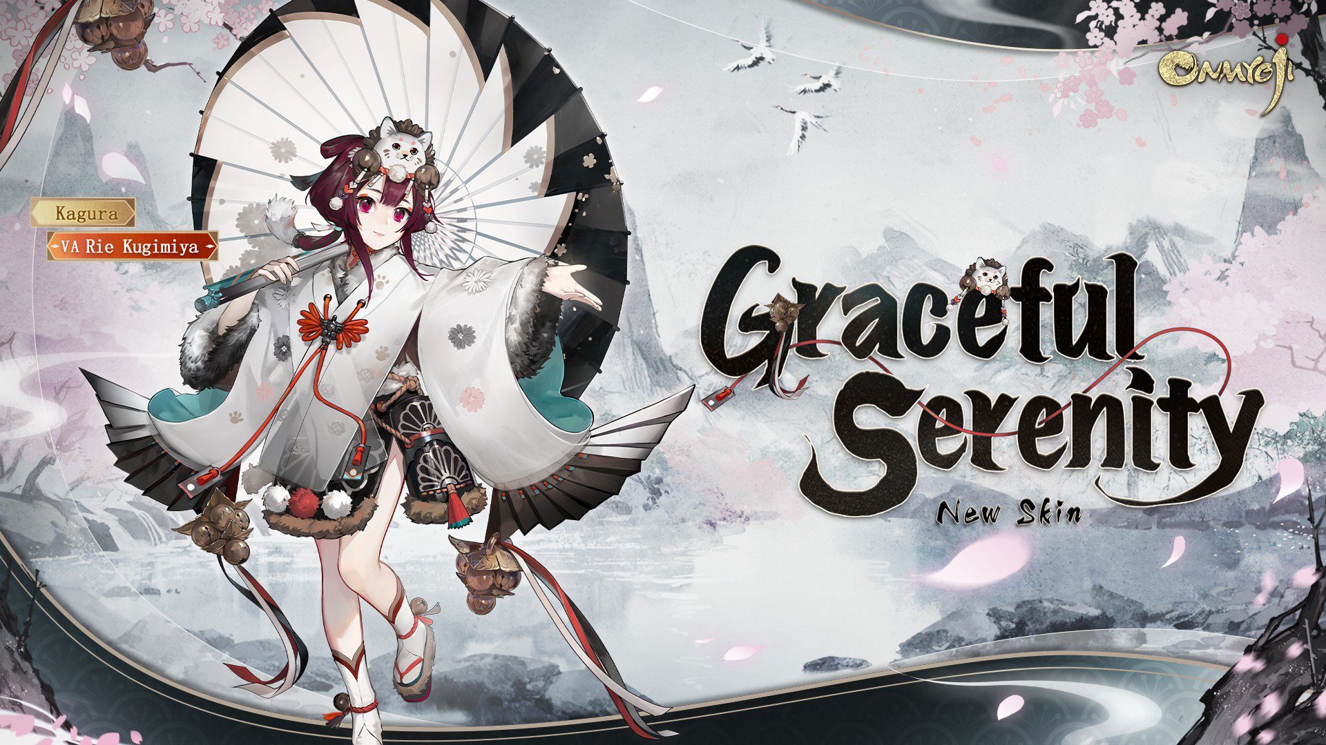 Kagura's new skin Graceful Serenity