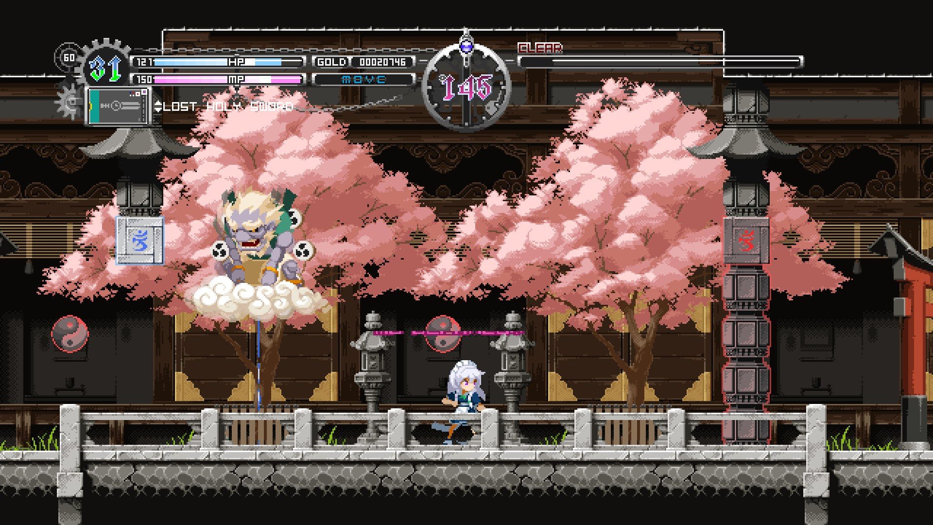 Touhou Luna Nights screenshot