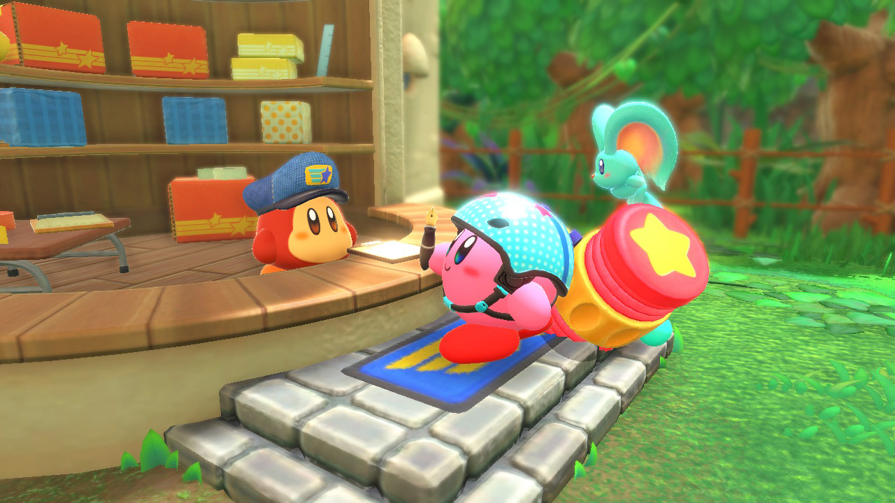 Kirby and the Forgotten Land figures and capsules