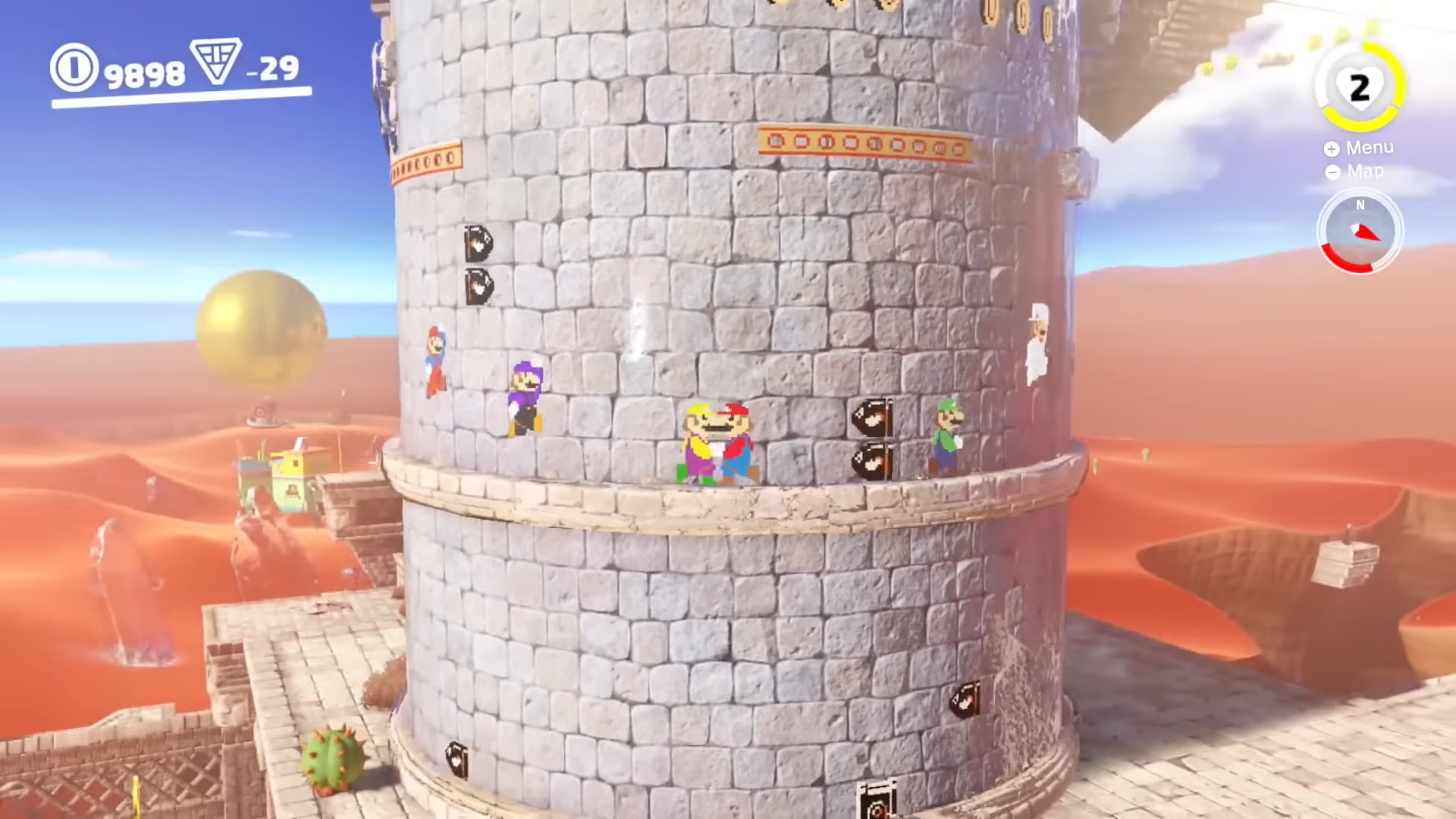 They added ONLINE MULTIPLAYER to Super Mario Odyssey 