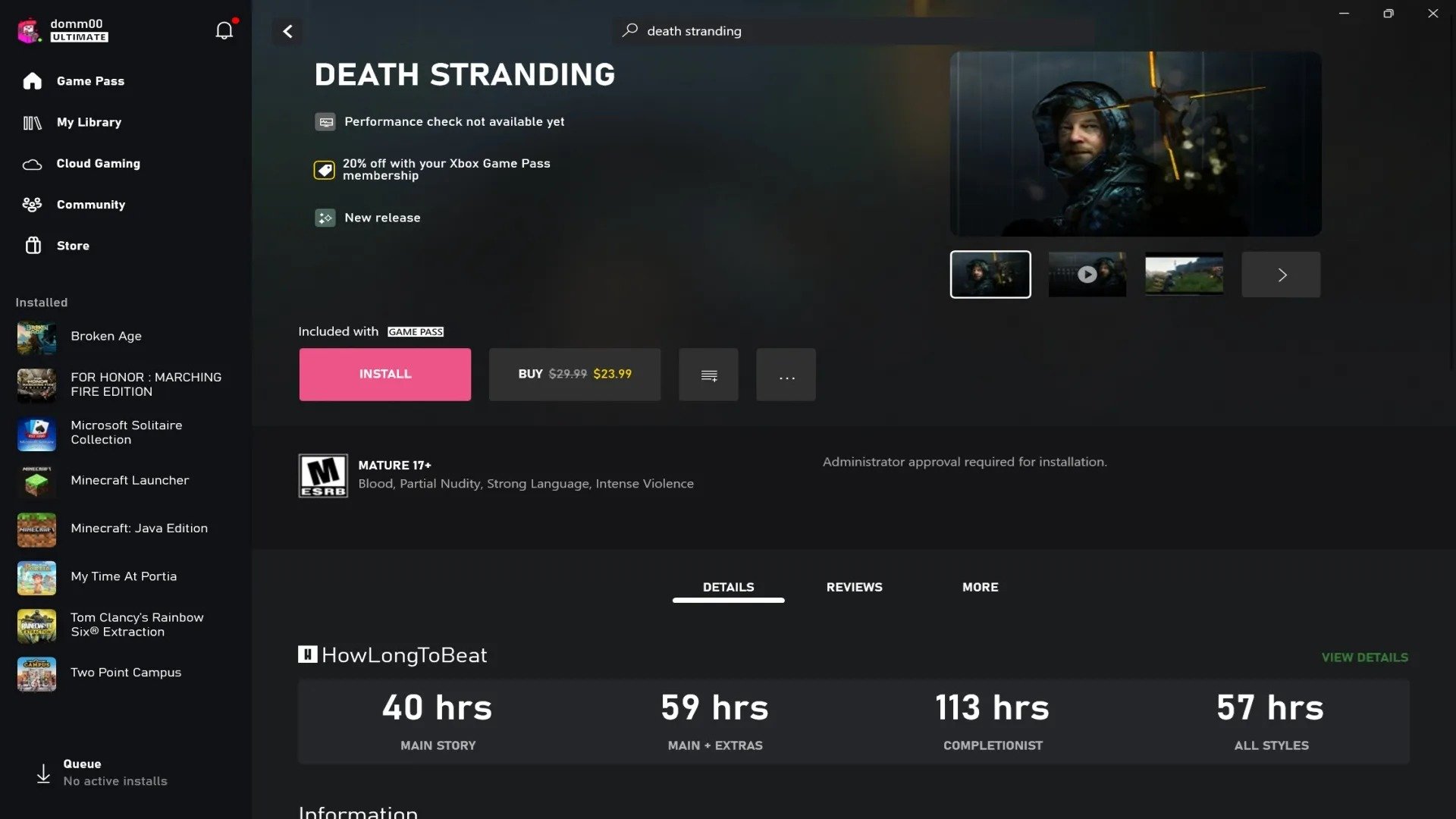 Death Stranding is coming to Xbox Game Pass for PC next week