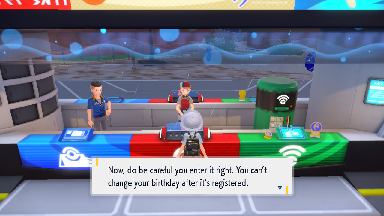 Pokemon scarlet birthday