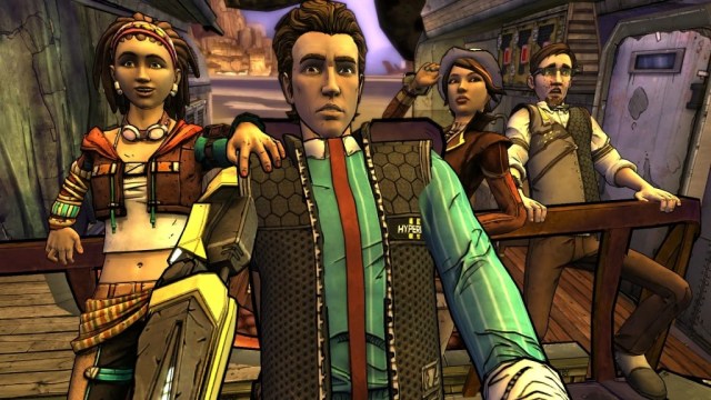 The cast of Tales from the borderlands