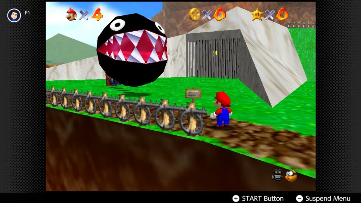 Super Mario 64 on Switch Online