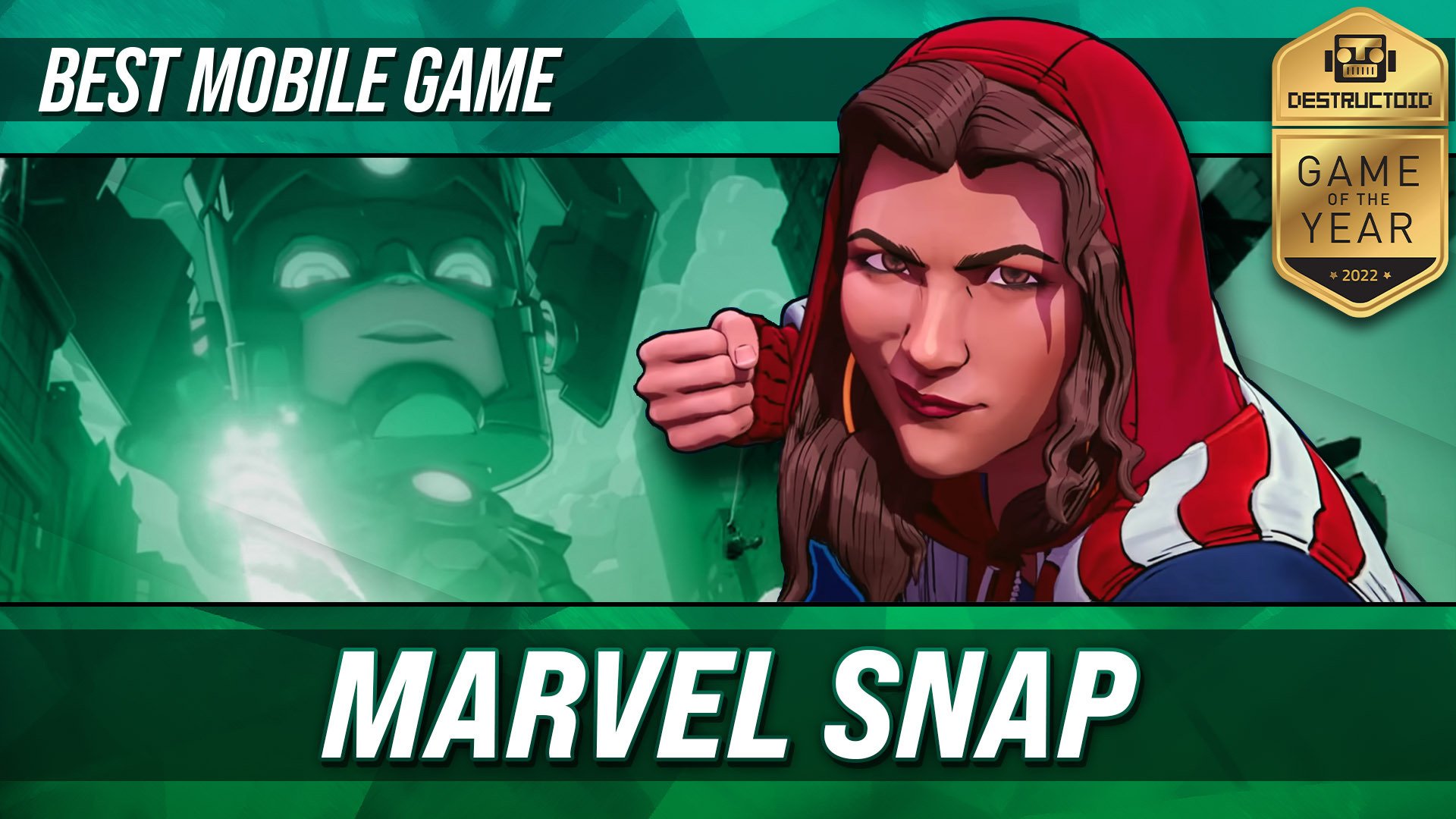 Modojo @ Shacknews Mobile Game of the Year 2022 - Marvel Snap