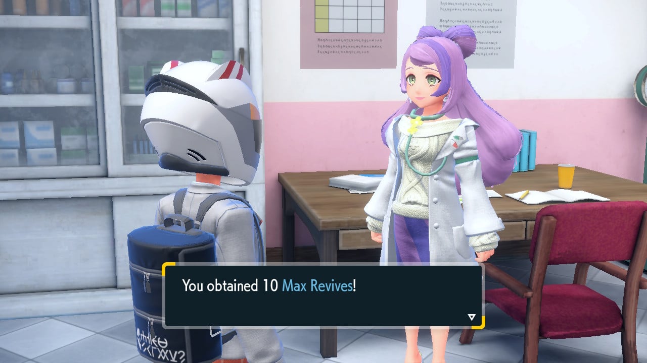 How to complete the Nurse Miriam friendship bond in Pokemon Scarlet & Violet 4