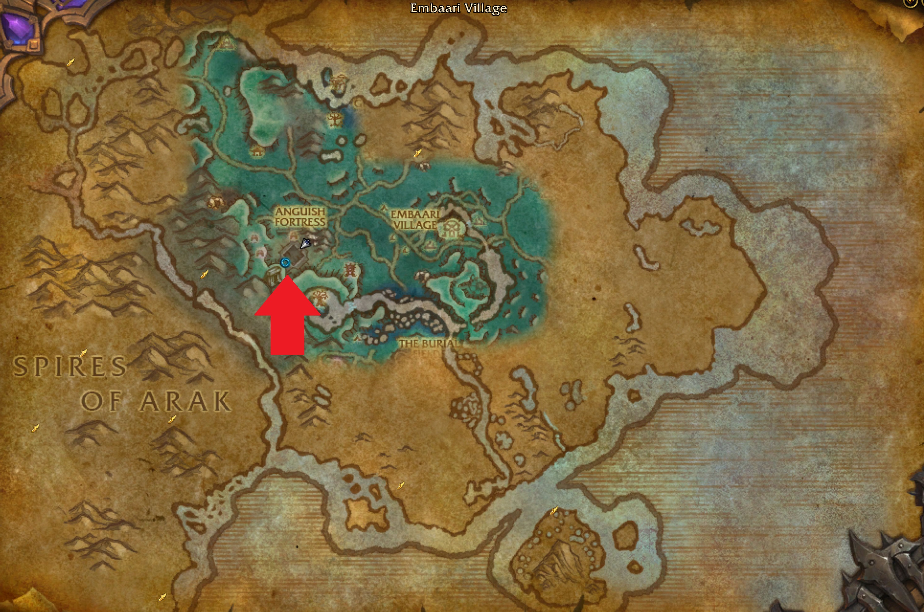 How to get to Shadowmoon Burial Grounds in WoW Dragonflight