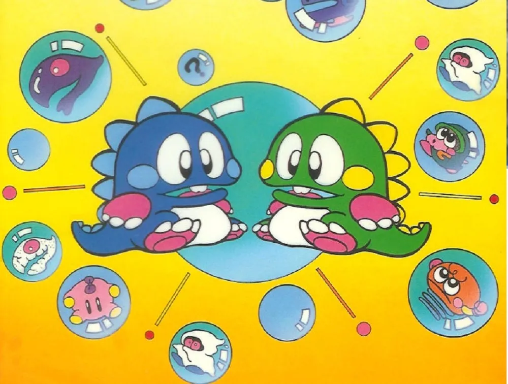 Arcade Archives Closes Out 2022 With The Iconic Bubble Bobble Shirtasaurus 