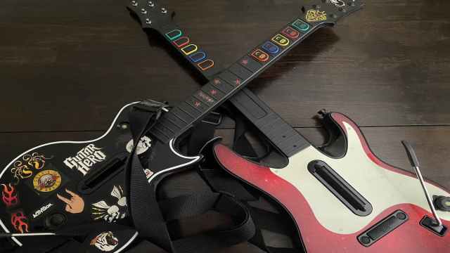 Guitars from Rock Band