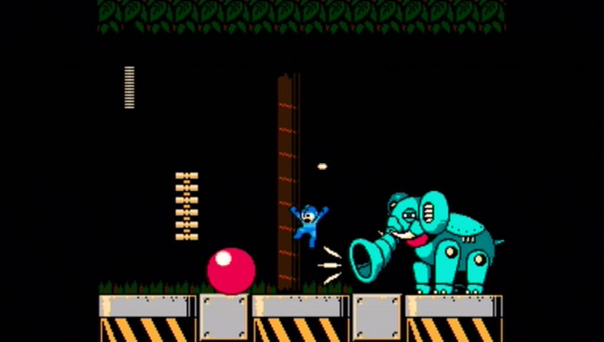 Mega Man 9 one of those giant robot elephants.