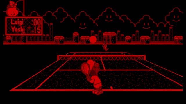 Virtual Boy Marios Tennis