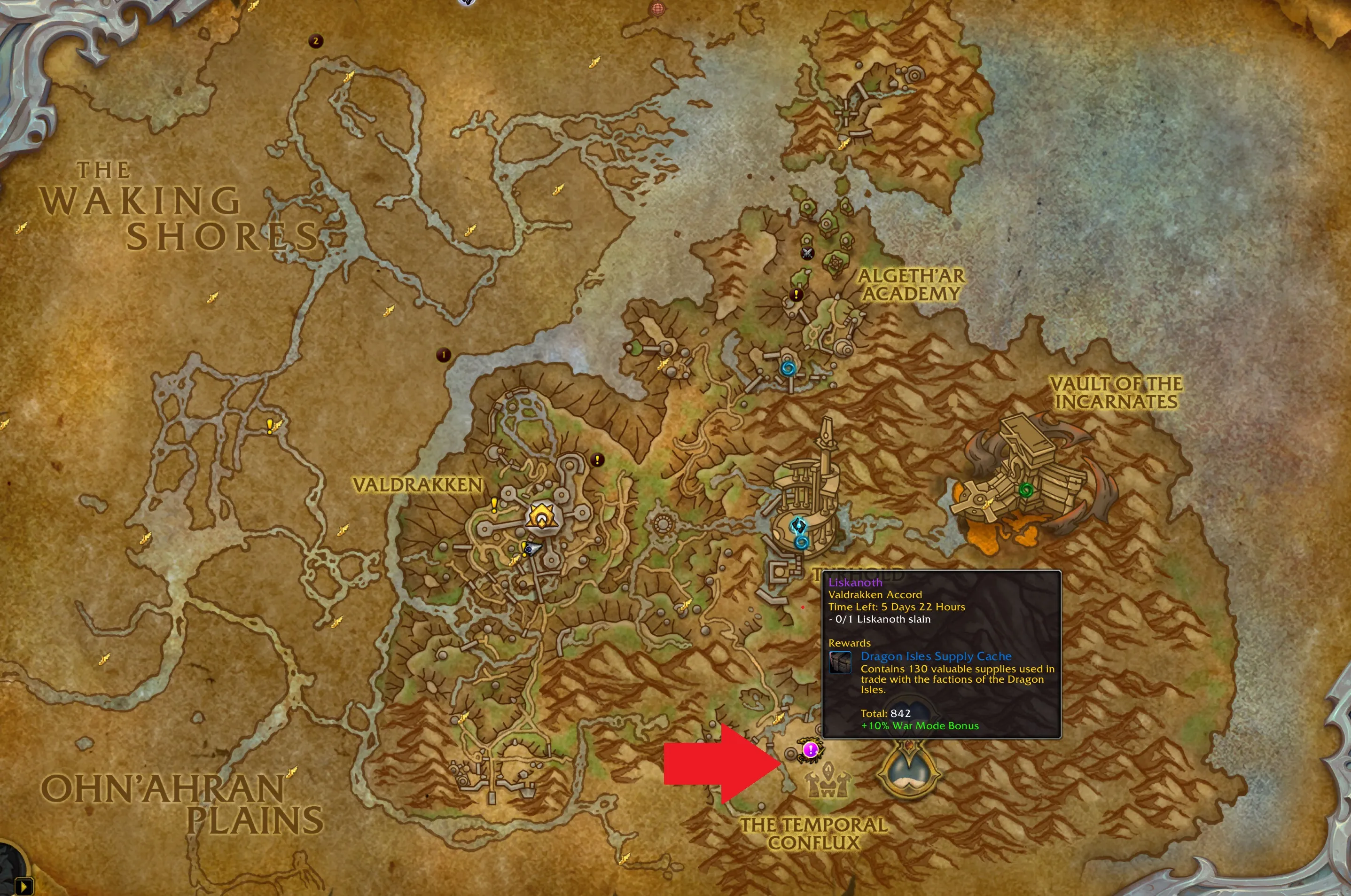 How To Find Liskanoth World Boss In WoW Dragonflight