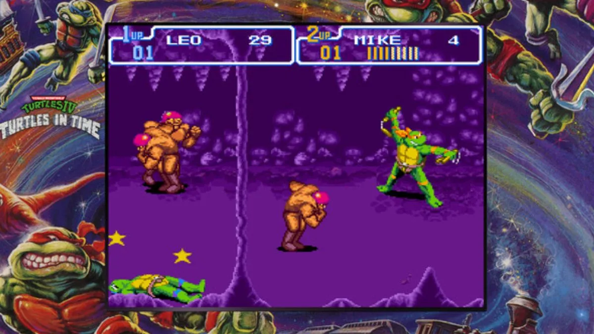 tmnt turtles in time best snes games