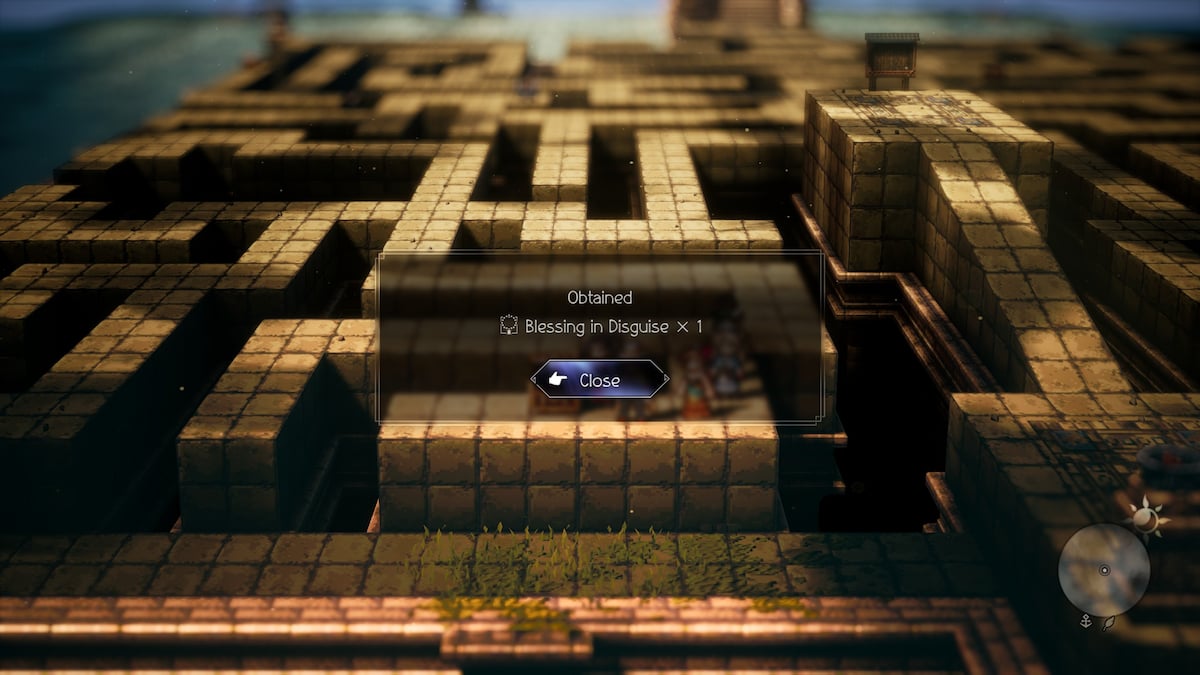 Blessing in Disguise Obtained in Octopath Traveler 2