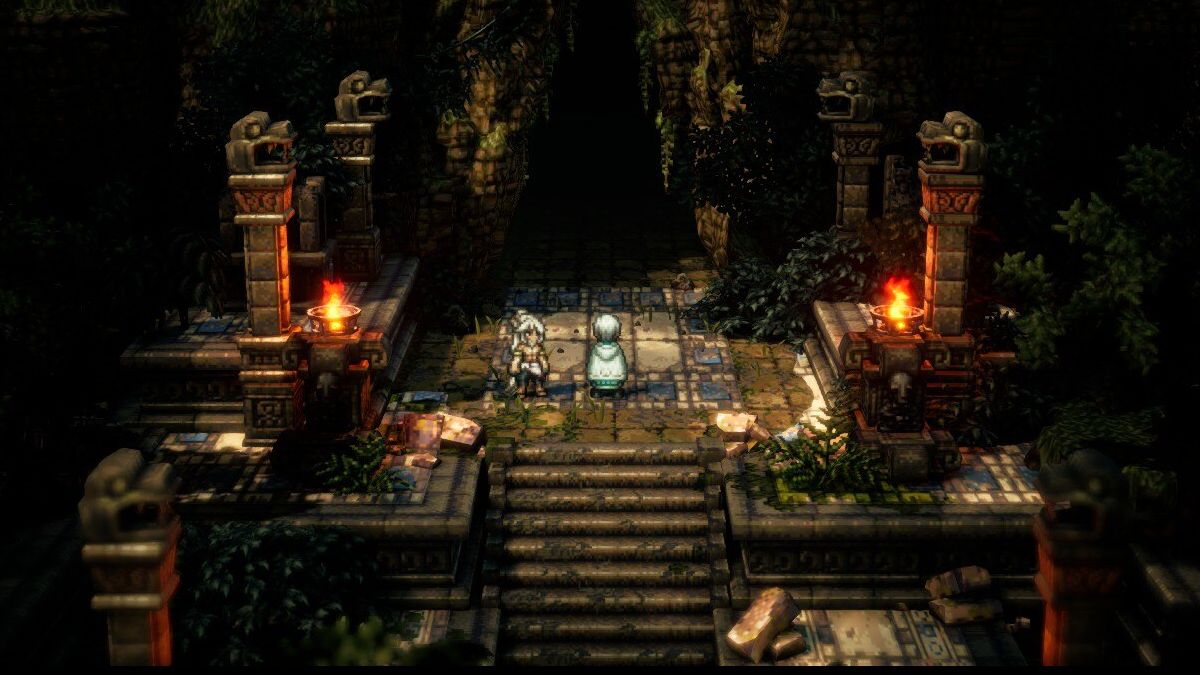 Getting lost in the Wandering Wood in Octopath Traveler 2