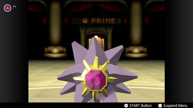 Starmie in Pokemon Stadium