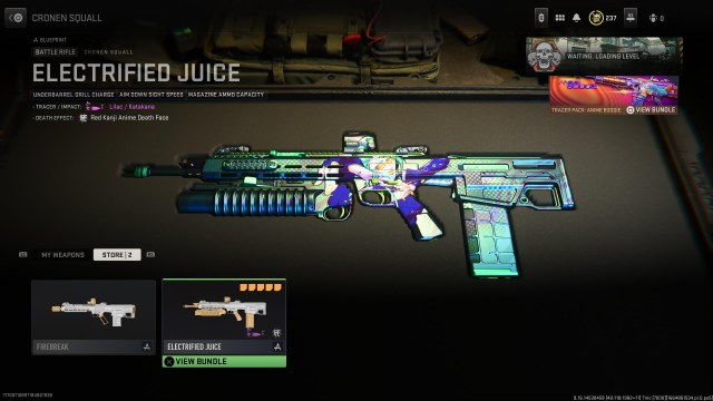 How to get the Electrified Juice weapon blueprint in MW2 and Warzone 2